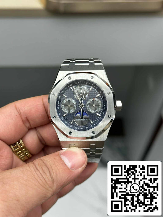 Audemars Piguet Royal Oak 26574TI.OO.1220TI.01 BBR Factory 1:1 Best Edition Esfera azul oscura