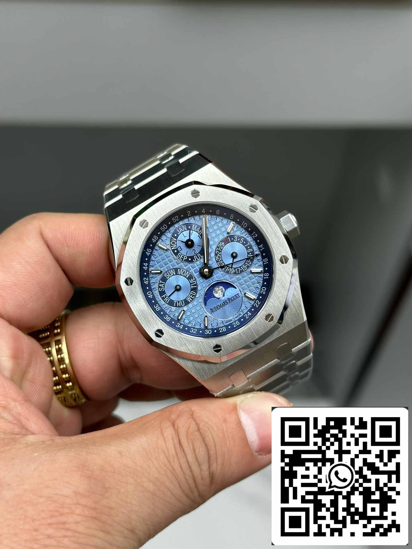 Audemars Piguet Royal Oak 26574PT.OO.1220PT.01 BBR Factory 1:1 Mejor edición Esfera Tiffany