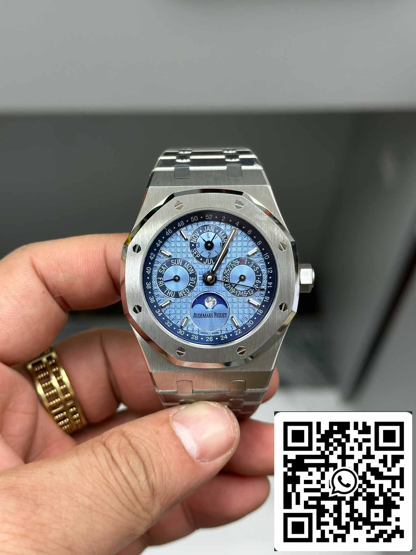 Audemars Piguet Royal Oak 26574PT.OO.1220PT.01 BBR Factory 1:1 Mejor edición Esfera Tiffany