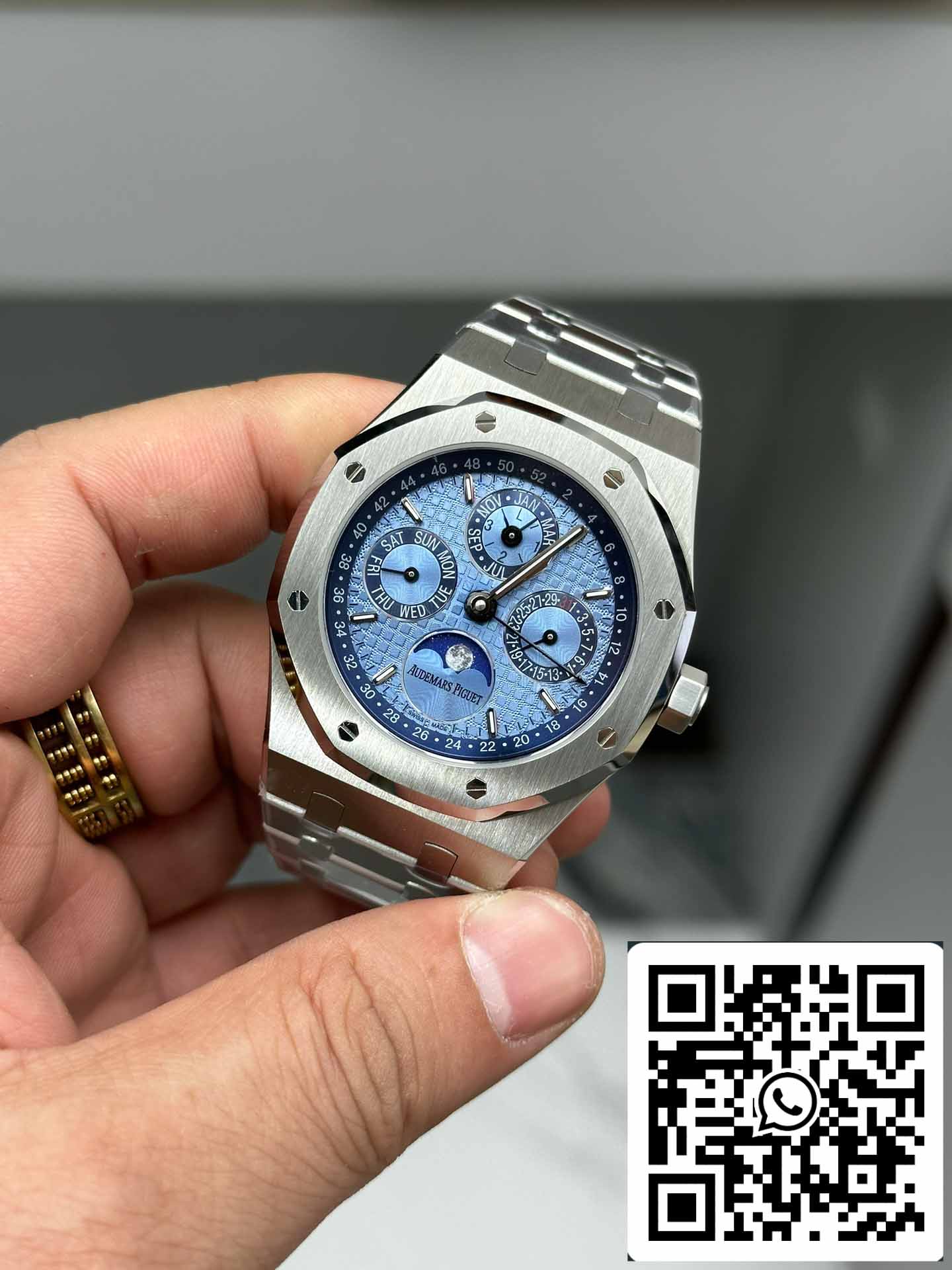 Audemars Piguet Royal Oak 26574PT.OO.1220PT.01 BBR Factory 1:1 Mejor edición Esfera Tiffany