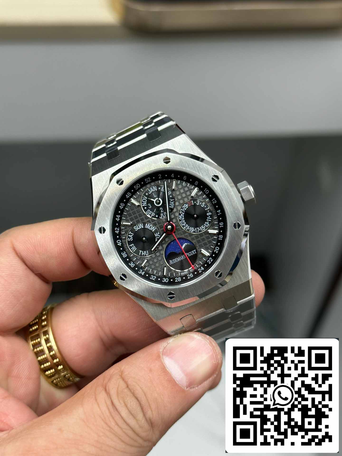 Audemars Piguet Royal Oak 26609TI.OO.1220TI.01 BBR Factory 1:1 Best Edition Esfera gris