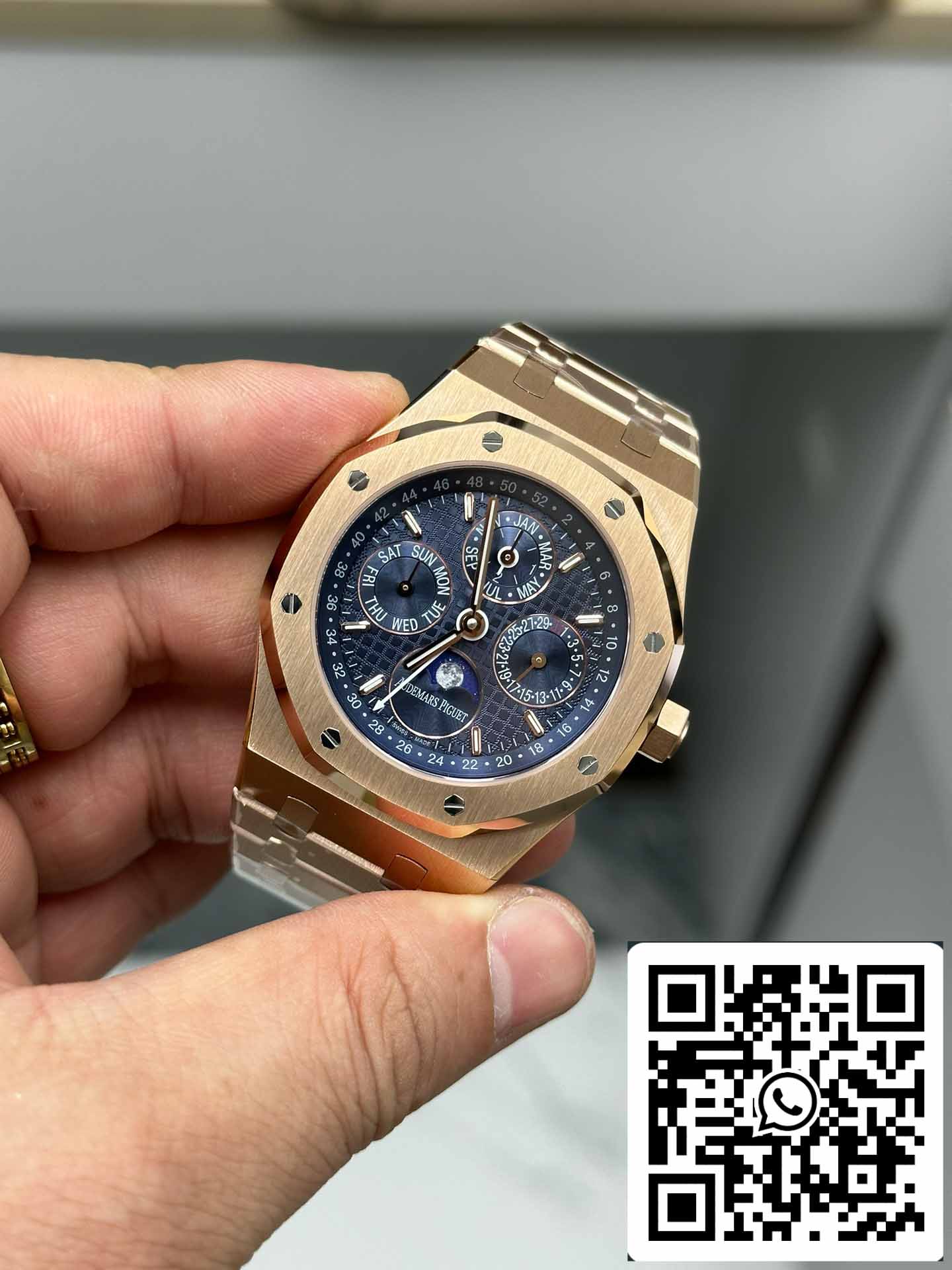 Audemars Piguet Royal Oak 26574BA.OO.1220BA.01 BBR Factory 1:1 Mejor edición Esfera azul