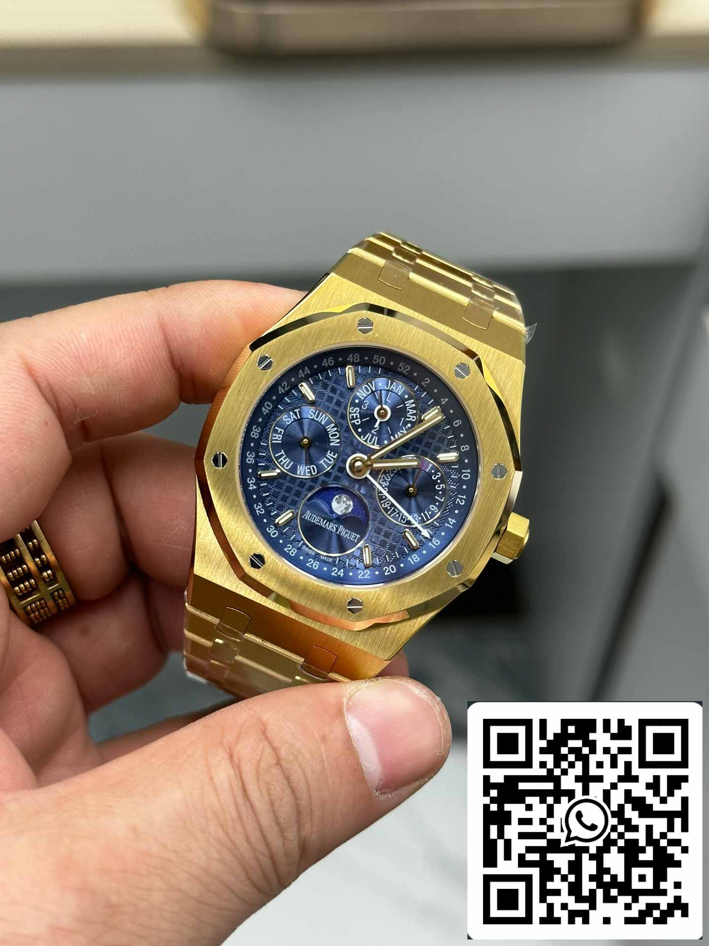 Audemars Piguet Royal Oak 26574BA.OO.1220BA.01 1:1 Best Edition BBR Factory Blue Dial