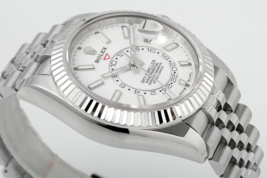 Rolex Sky Dweller M326934-0002 1:1 Best Edition ZF Factory White Dial Newest Version 2024