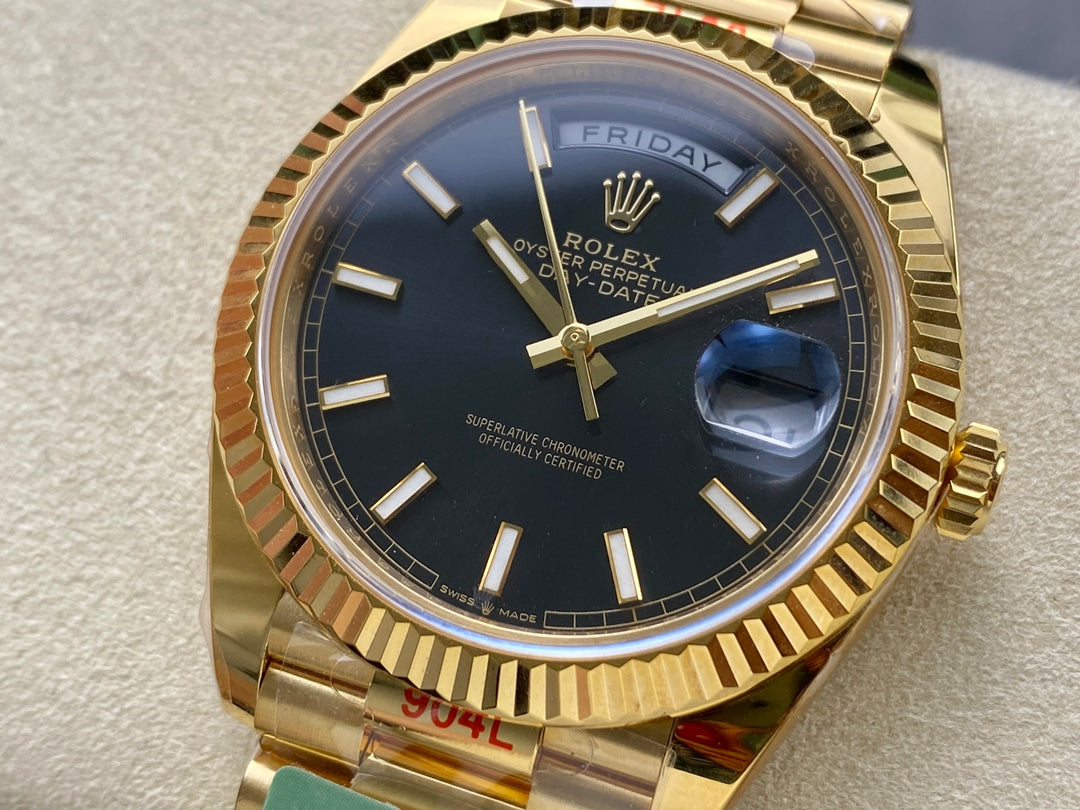 Rolex Day Date 40 M228238-0067 Black Dial 1:1 Best Edition AR Factory 3255 Movement