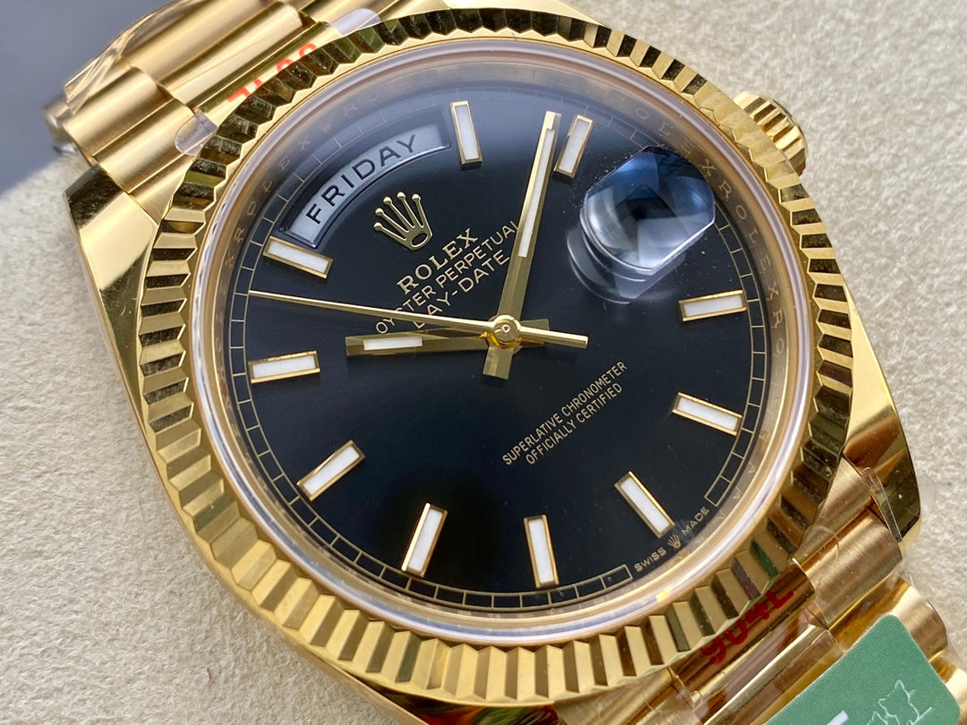 Rolex Day Date 40 M228238-0067 Black Dial 1:1 Best Edition AR Factory 3255 Movement