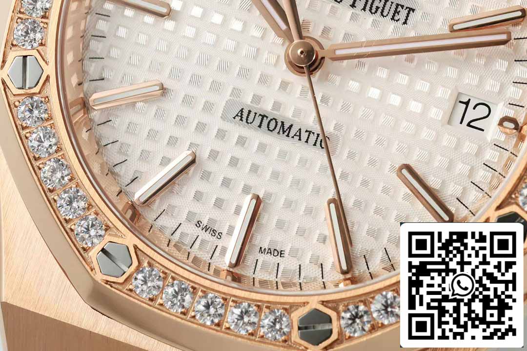 Audemars Piguet 15451OR.ZZ.1256OR.01 IP Factory 1:1 Best Edition White Dial Rose Gold