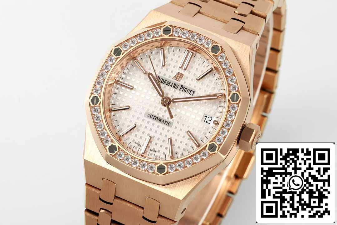 Audemars Piguet 15451OR.ZZ.1256OR.01 IP Factory 1:1 Best Edition Quadrante Bianco Oro Rosa