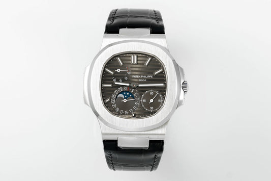 Patek Philippe Nautilus 5712 PP5712GR 1:1 Best Edition PPF V2 Quadrante grigio di fabbrica 