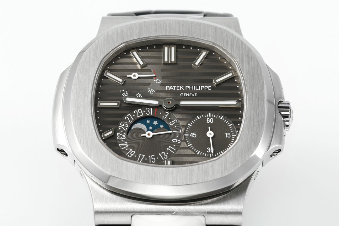 Patek Philippe Nautilus 5712 PP5712GR 1:1 Mejor edición PPF V2 Factory Esfera gris 