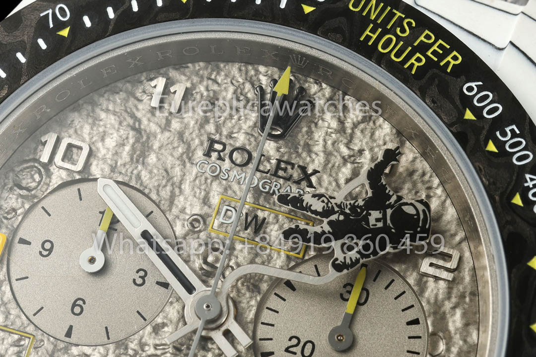 Rolex Daytona Space Mission 1:1 Best Clone Diw Custom 4130 Movement