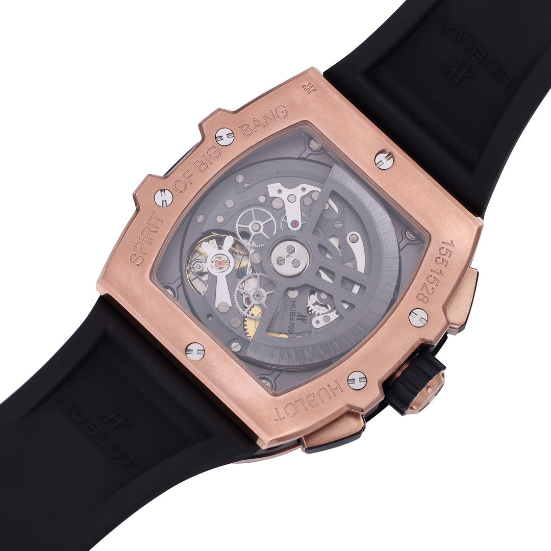 Hublot Big Bang Titanium 642.OX.0180.RX 1:1 Best Editon BBF Factory Oro rosa Esfera gris 