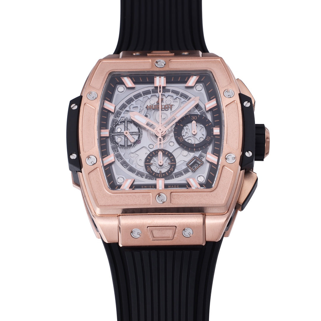 Hublot Big Bang Titanium 642.OX.0180.RX 1:1 Best Editon BBF Factory Oro rosa Esfera gris 