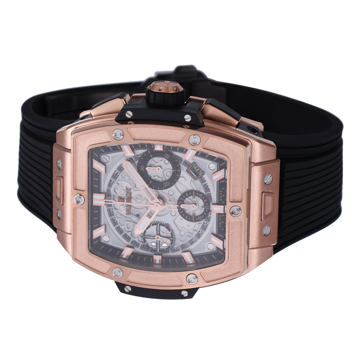 Hublot Big Bang Titanium 642.OX.0180.RX 1:1 Best Editon BBF Factory Oro rosa Esfera gris 