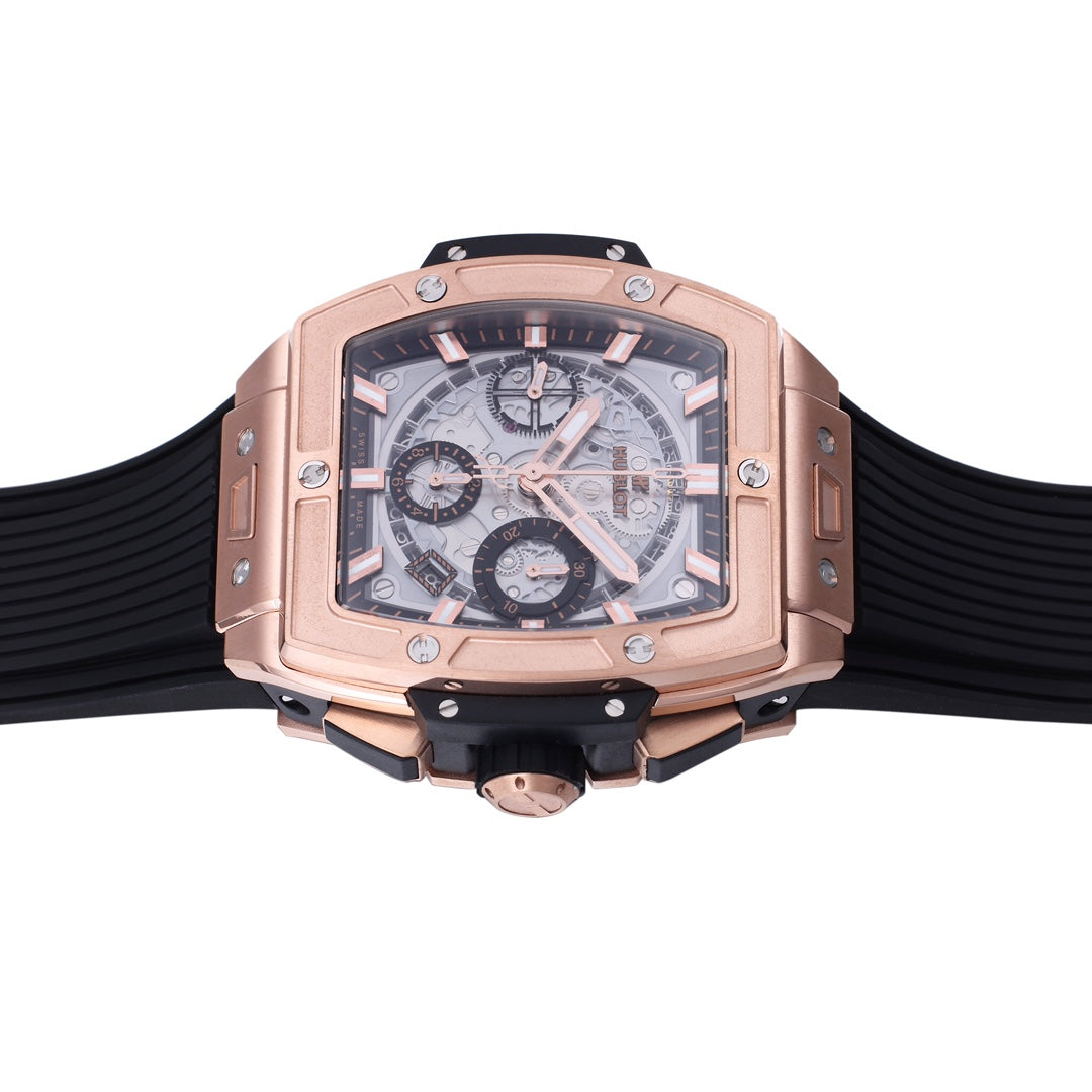 Hublot Big Bang Titanium 642.OX.0180.RX 1:1 Best Editon BBF Factory Oro rosa Esfera gris 