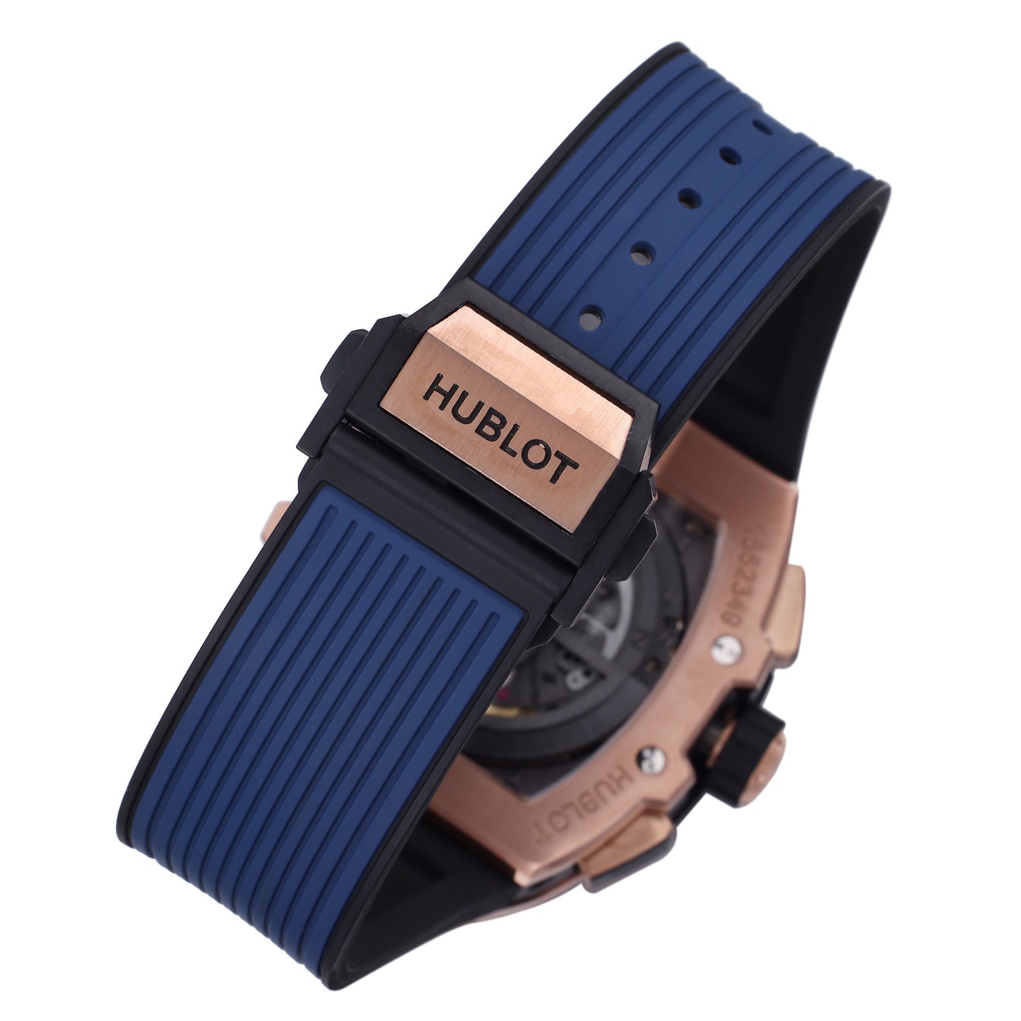 Hublot Big Bang Titanium 642.OX.7180.RX 1:1 Mejor edición BBF Factory Oro rosa Esfera azul 