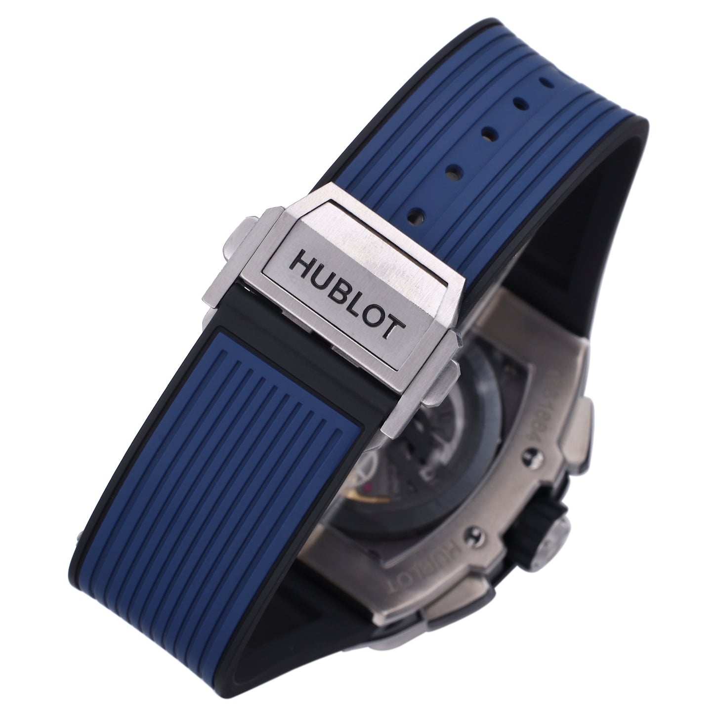 Hublot Big Bang Titanium 642.NM.0170.RX 1:1 Best Editon BBF Factory quadrante blu cinturino in gomma 