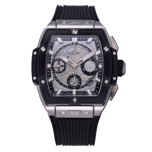 Hublot Big Bang Titanium Ceramic 642.NM.0170.RX 642NM0170RX 1:1 Best Editon BBF Factory Cinturino in gomma nera 