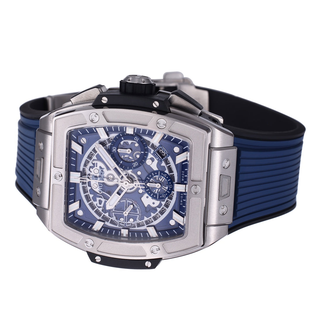 Hublot Big Bang Titanium 642.NX.7170.RX 1:1 Mejor edición BBF Factory Esfera azul 