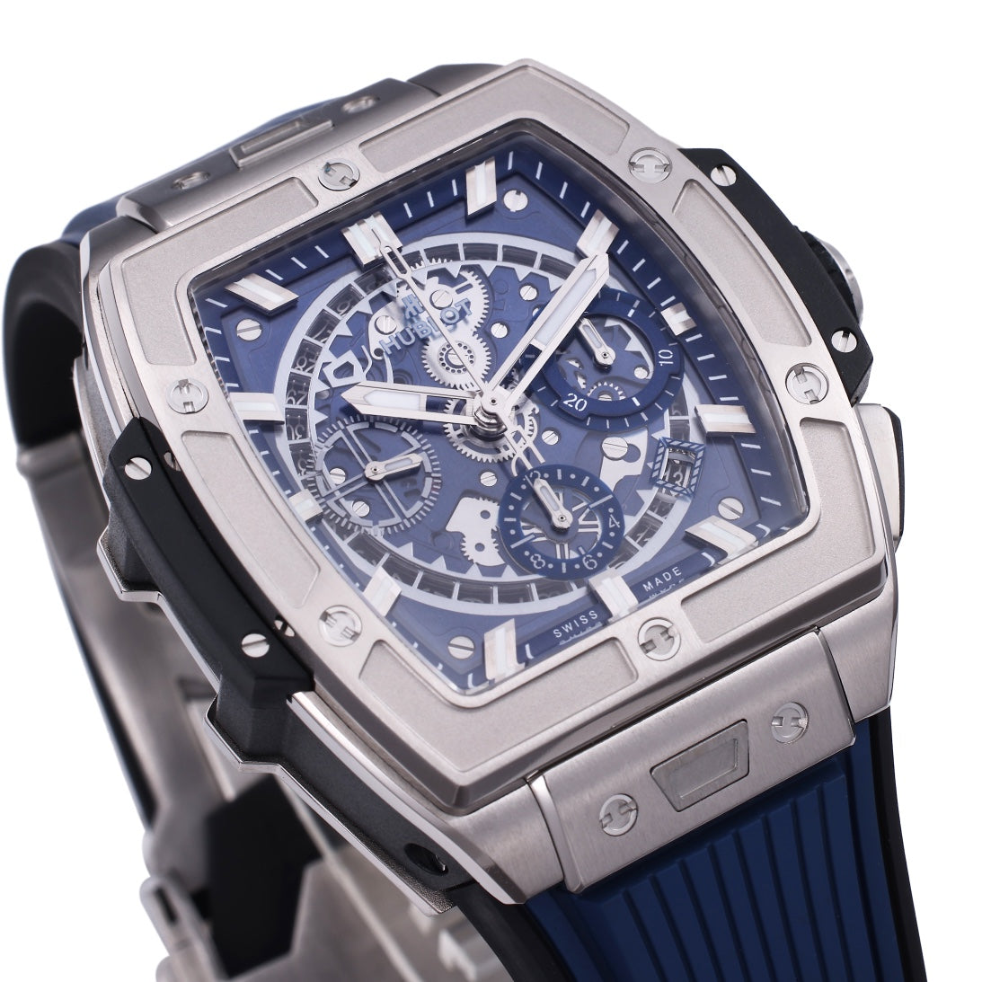 Hublot Big Bang Titanium 642.NX.7170.RX 1:1 Mejor edición BBF Factory Esfera azul 