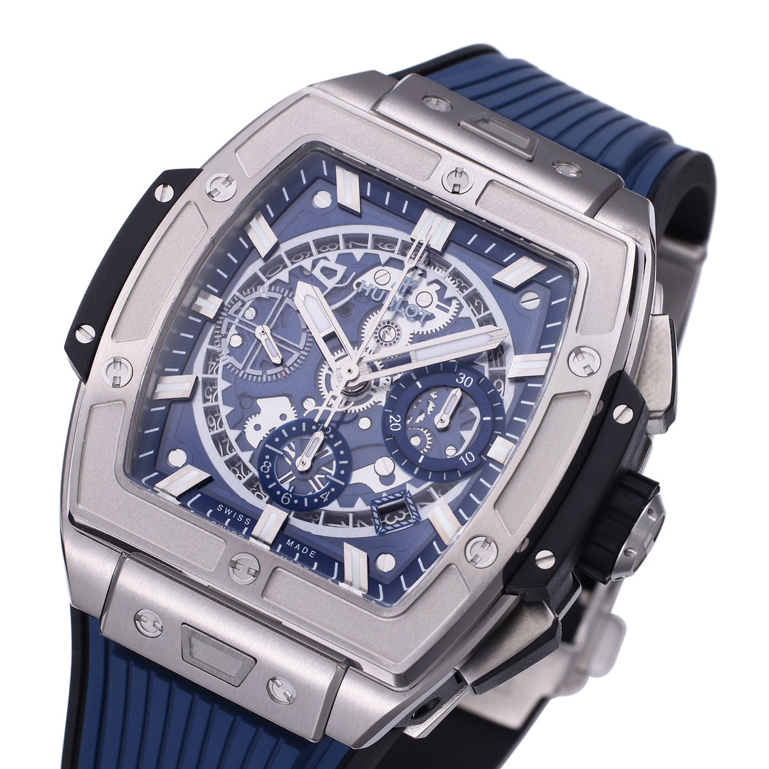 Hublot Big Bang Titanium 642.NX.7170.RX 1:1 Mejor edición BBF Factory Esfera azul 