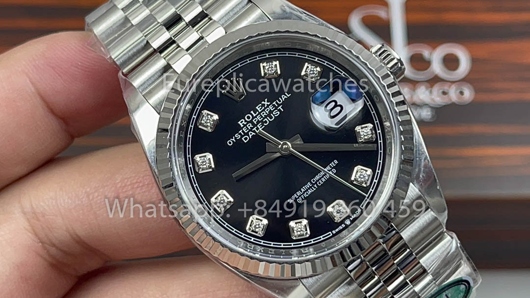 Rolex Datejust M126234-0027 36MM 1:1 Miglior Clone Fabbrica Pulita Versione più Recente