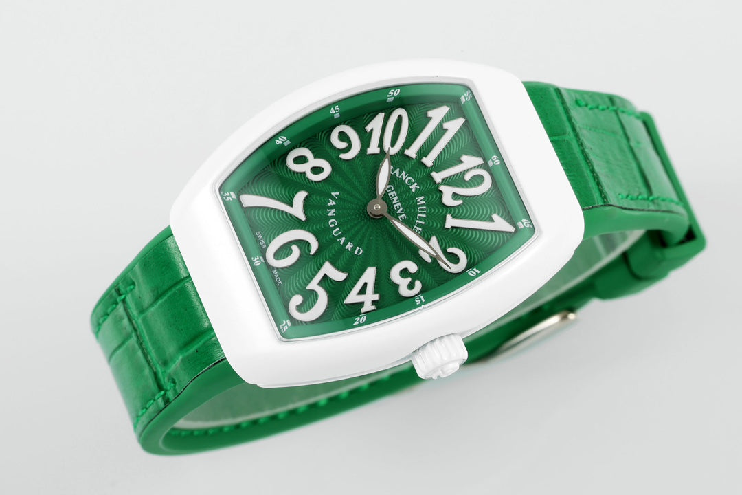 Franck Muller V32 Donna Yachting 1:1 Best Edition ABF Quadrante Verde Fabbrica