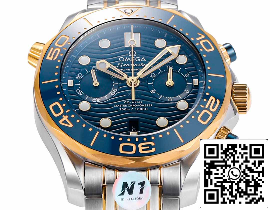 Omega Seamaster 210.20.44.51.03.001 Diver 300m 1:1 Migliore Edizione N1 Fabbrica