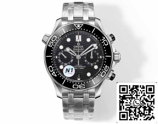 Omega Seamaster 210.30.44.51.01.001 Diver 300m 1:1 Best Edition N1 Factory quadrante nero