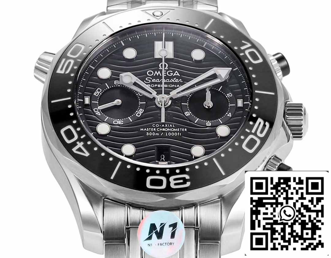 Omega Seamaster 210.30.44.51.01.001 Diver 300m 1:1 Best Edition N1 Factory Black Dial