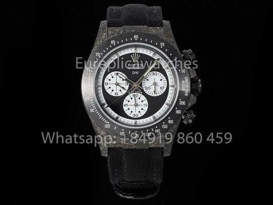 Rolex Daytona Paul Newman  NTPT Carbon 1:1 Best Clone Diw Custom 4130 Movement