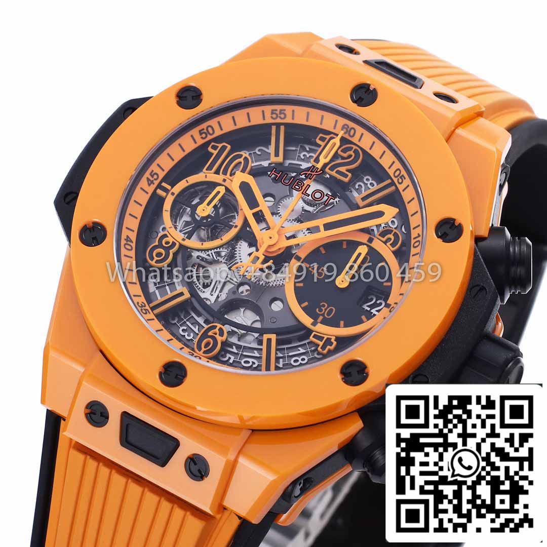 Hubot Big Bang Unico Orange Ceramic 441.CU.5910.RX BBF Factory 1:1 Best Clone