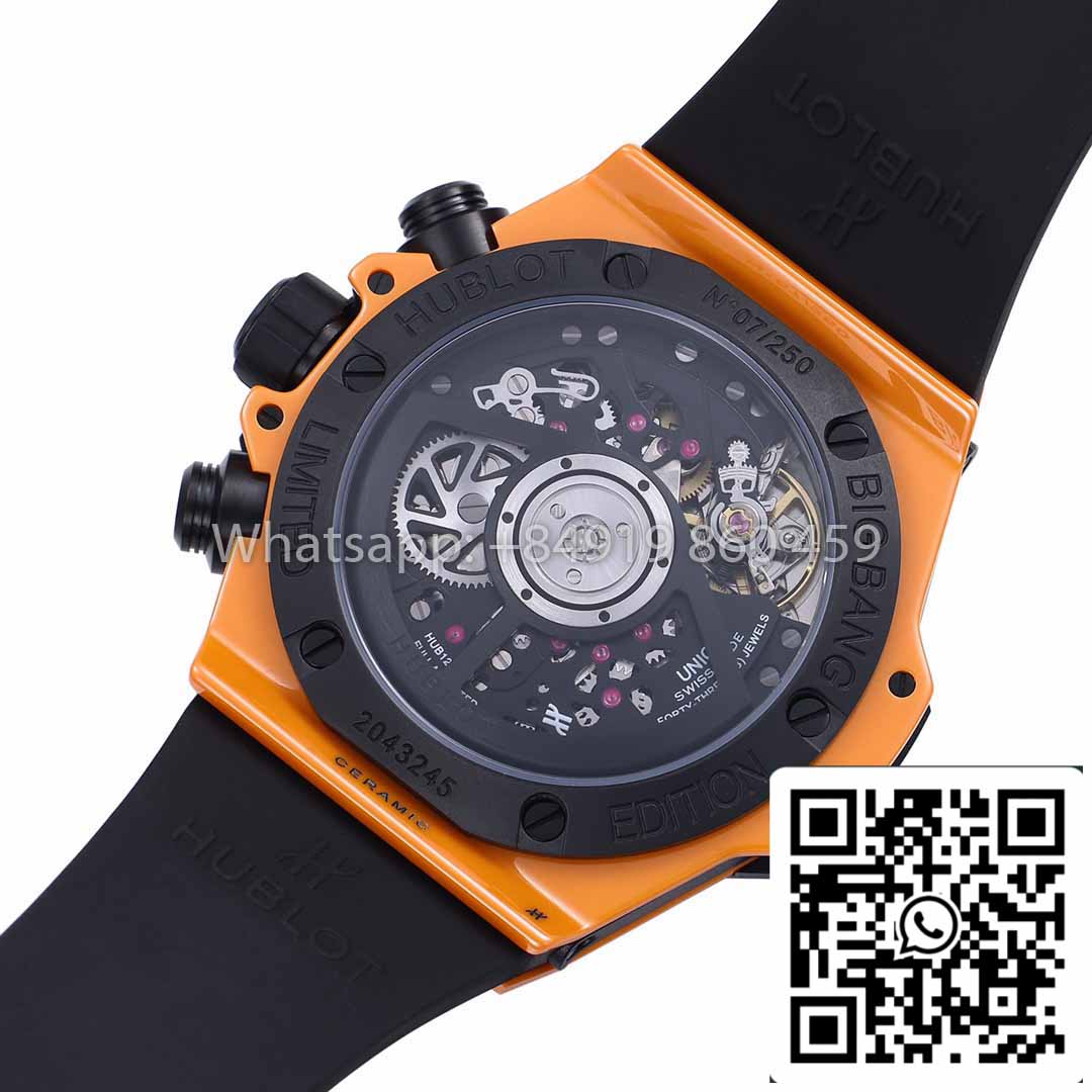 Hubot Big Bang Unico Orange Ceramic 441.CU.5910.RX BBF Factory 1:1 Best Clone