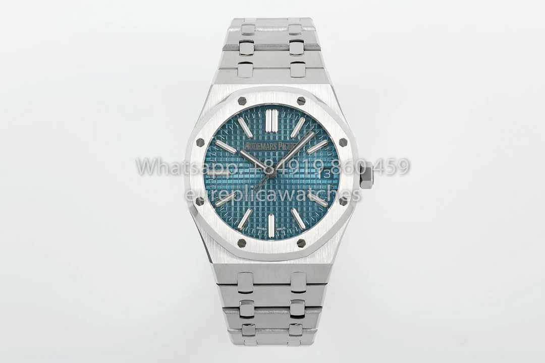 Audemars Piguet Royal Oak 15510ST from IPF Factory 1:1 Best Clone Light Blue Dial Stainless Steel