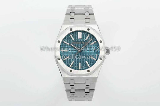 Audemars Piguet Royal Oak 15510ST de IPF Factory 1:1 Mejor clon Esfera azul claro Acero inoxidable