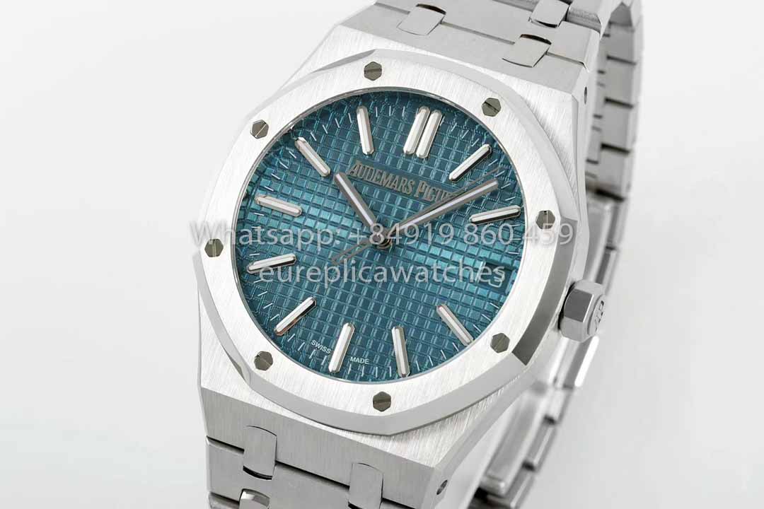 Audemars Piguet Royal Oak 15510ST di IPF Factory 1:1 Miglior Clone Quadrante Azzurro Acciaio Inossidabile