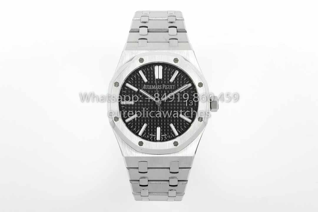 Audemars Piguet Royal Oak 15510ST di IPF Factory 1:1 Miglior Clone Quadrante Nero Acciaio Inossidabile