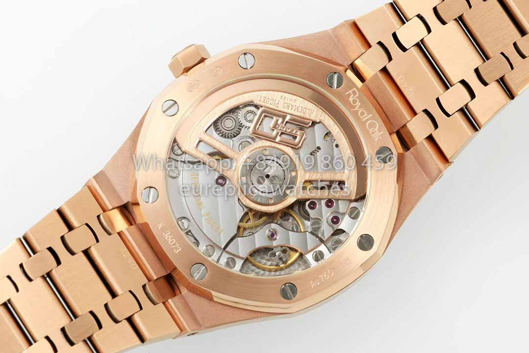 Audemars Piguet Royal Oak 15510ST di IPF Factory 1:1 miglior clone quadrante blu oro rosa