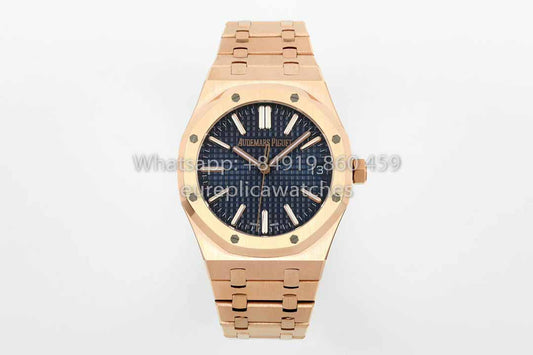 Audemars Piguet Royal Oak  15510ST from IPF Factory 1:1 Best Clone Blue Dial Rose Gold