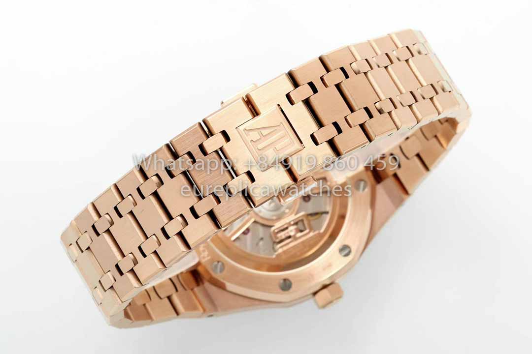 Audemars Piguet Royal Oak 15510ST di IPF Factory 1:1 miglior clone quadrante blu oro rosa