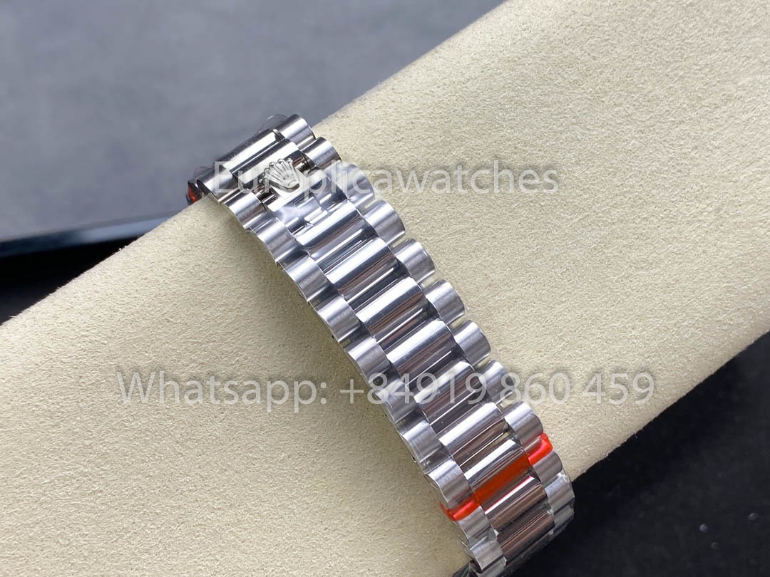 Rolex Day Date  m128399tbr-0029 White Gold 1:1 Best Clone 8+ Factory Counterweight Version