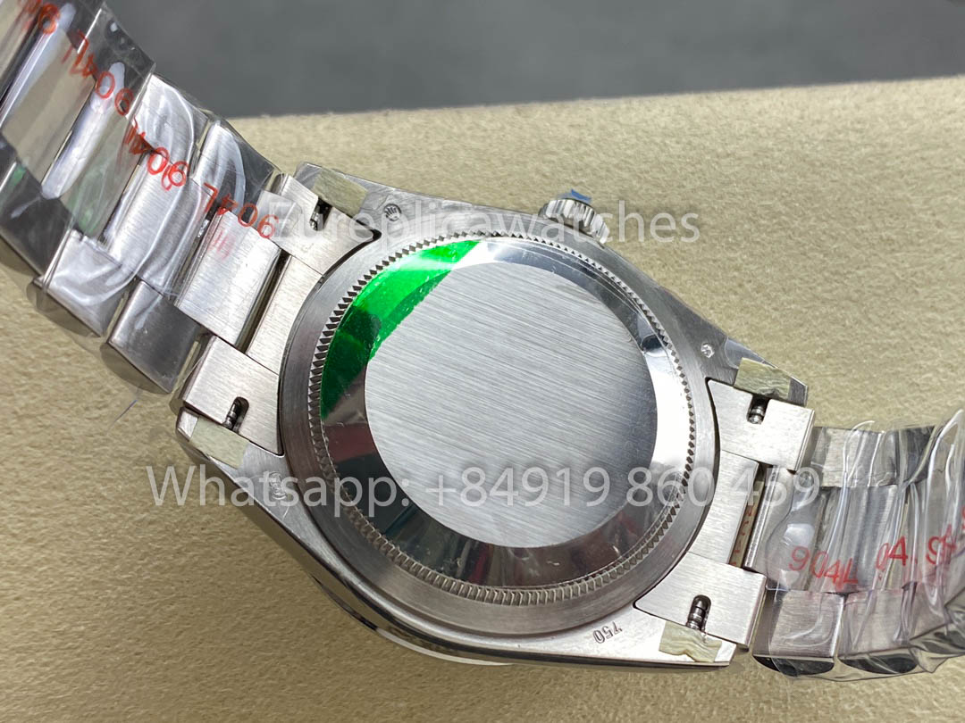 Rolex Day Date  m128349rbr-0008 White Gold 1:1 Best Clone 8+ Factory Counterweight Version