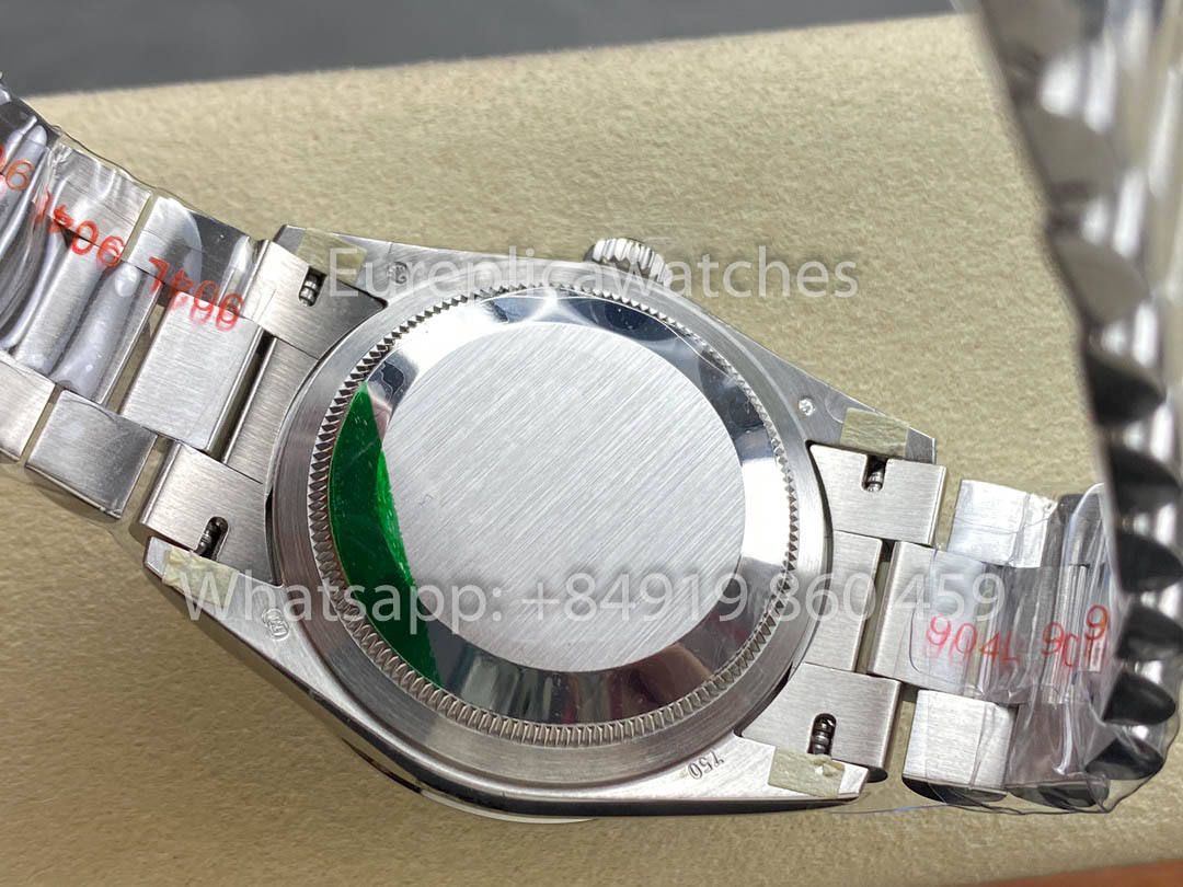 Rolex Day Date m128396tbr-0016 White Gold 1:1 Best Clone 8+ Factory Counterweight Version