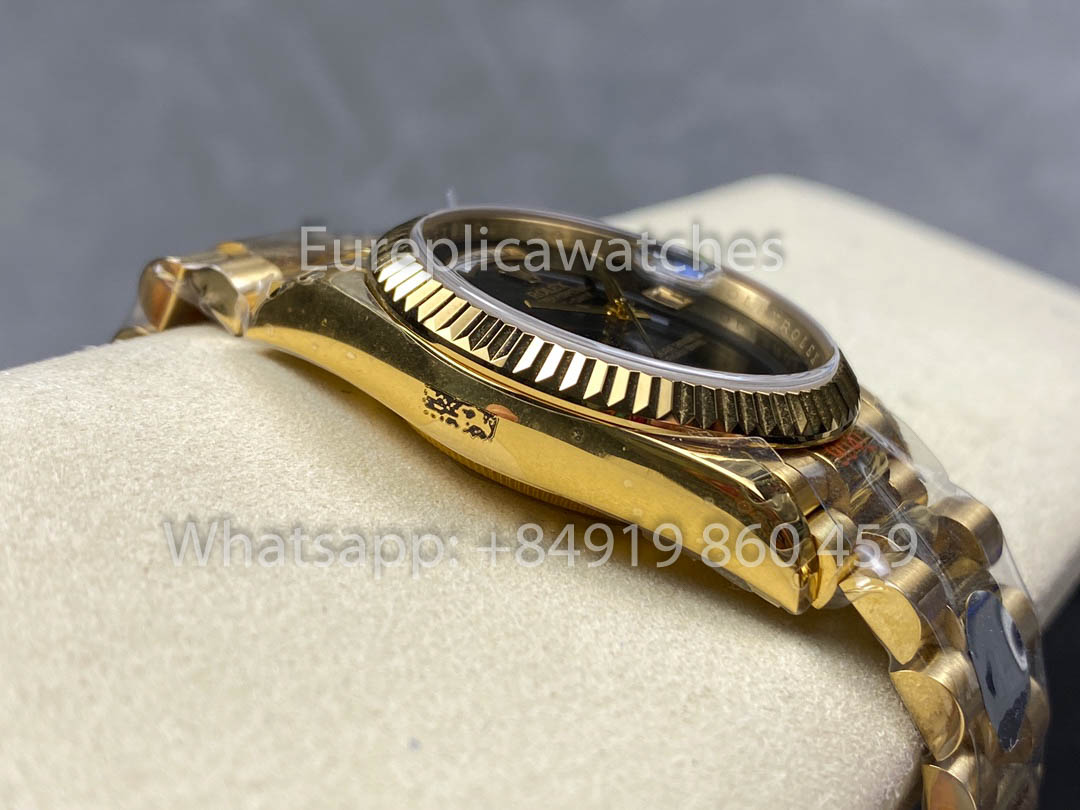 Rolex Day Date Ref. 128238 Oro Giallo 1:1 Miglior Clone 8+ Versione Contrappeso di Fabbrica