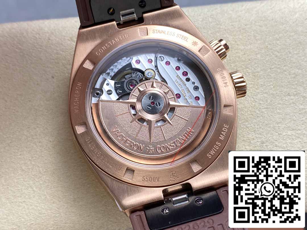 Vacheron Constantin Overseas Dual Time 7900V/000R-B336 1:1 Miglior Clone GR Factory Cinturino in Gomma