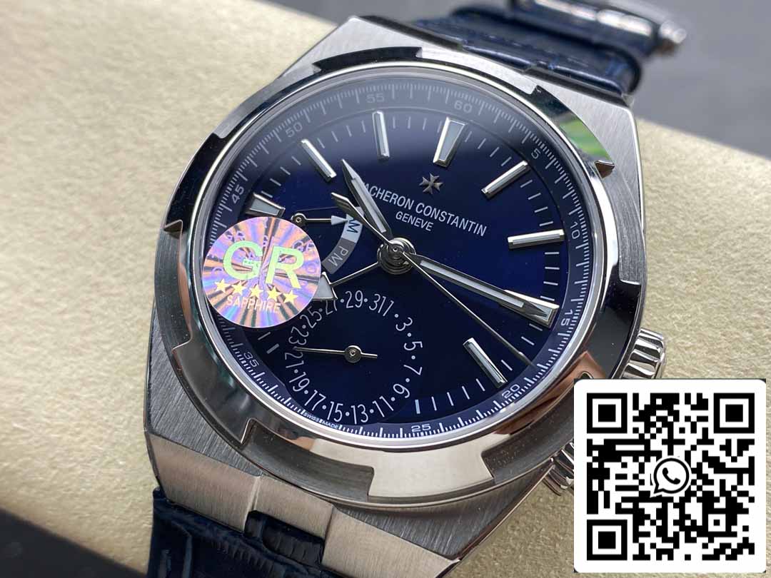 Vacheron Constantin Overseas Dual Time 7920V/210A-B334 1:1 Best Clone GR Factory Leather Strap