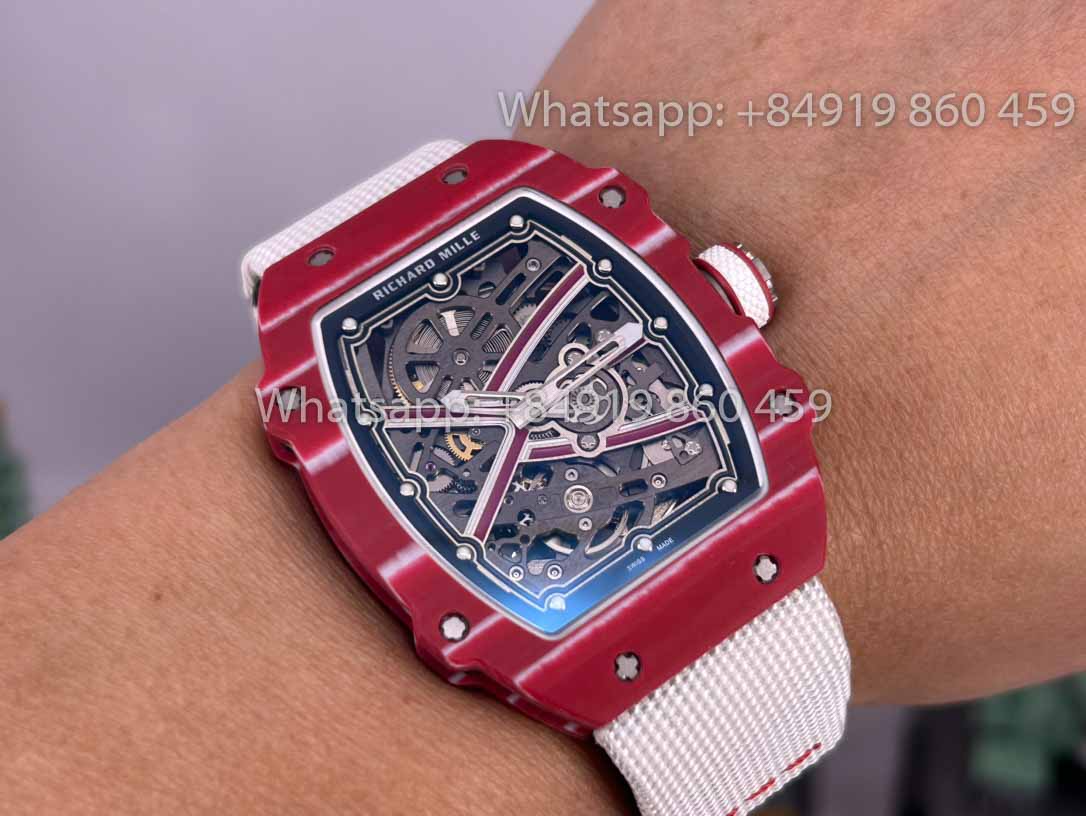 Réplica Richard Mille RM 67-02 Automático Mutaz Barshim 1:1 Mejor reloj clon personalizado