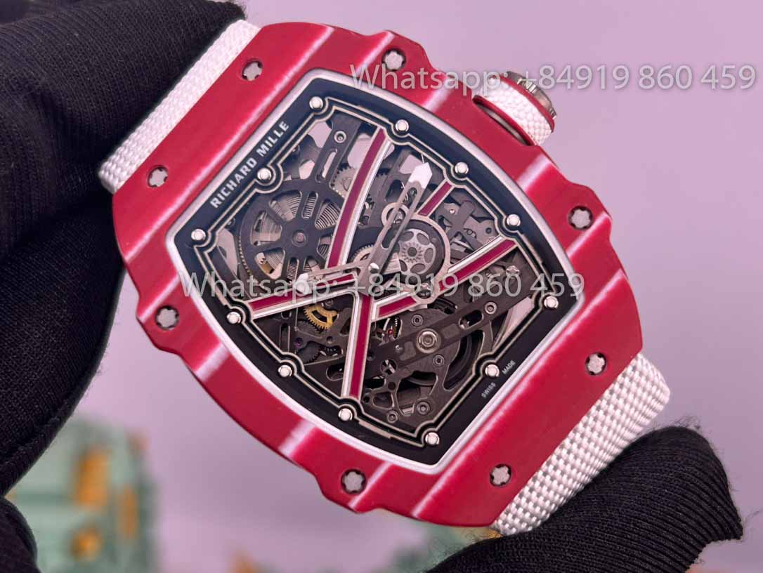 Réplica Richard Mille RM 67-02 Automático Mutaz Barshim 1:1 Mejor reloj clon personalizado