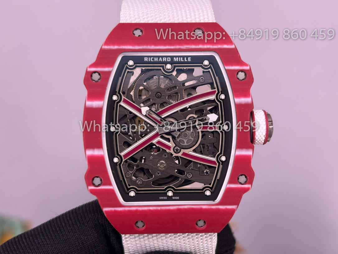 Réplica Richard Mille RM 67-02 Automático Mutaz Barshim 1:1 Mejor reloj clon personalizado