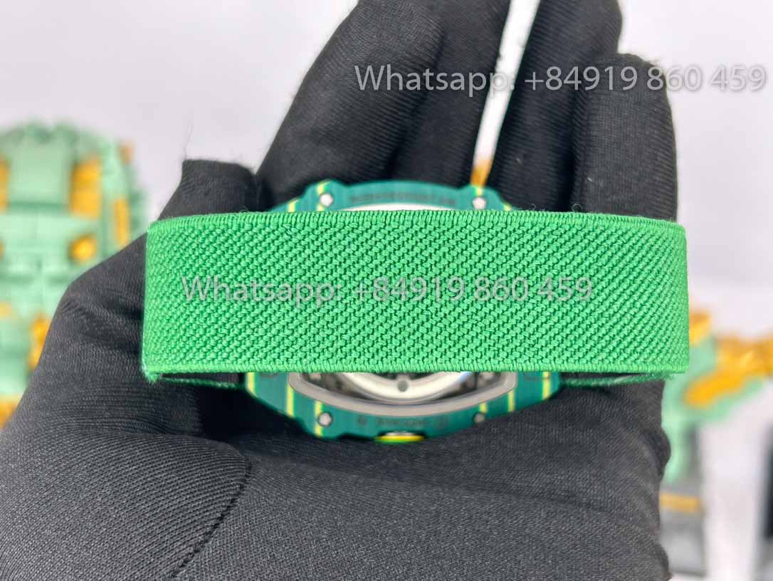 Replica Richard Mille RM67-02 Sprint 48MM Wayde Van Niekerk Verde 1:1 Miglior Clone V2